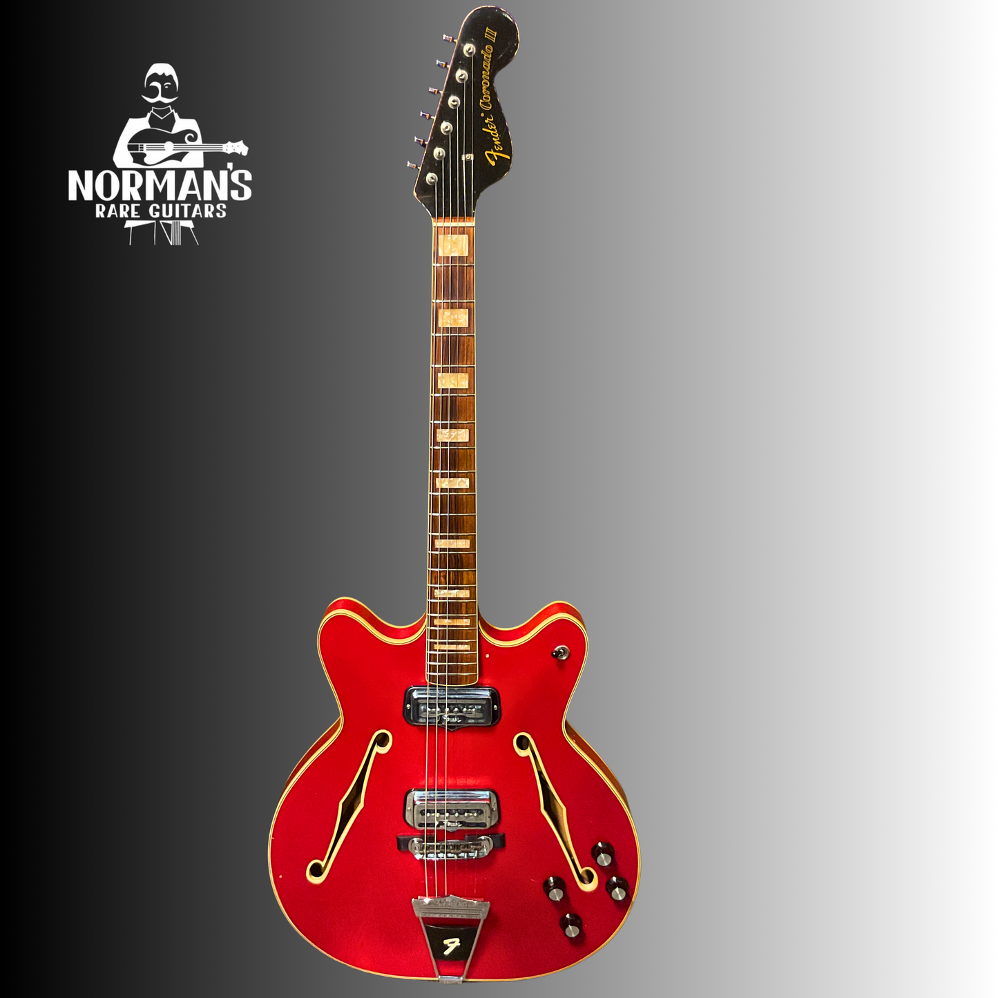 1967 Fender Coronado II Transparent Red