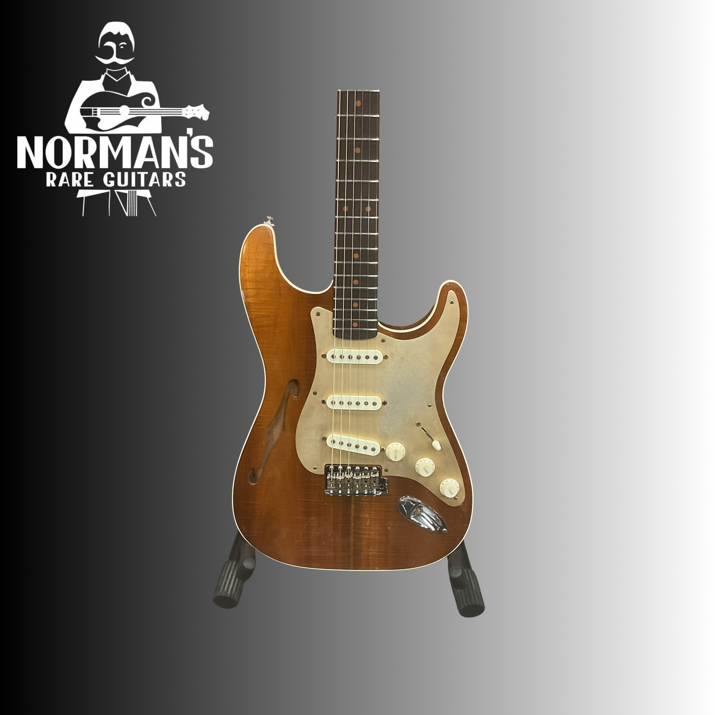 2018 Fender Custom Shop Stratocaster Koa Top F Holes