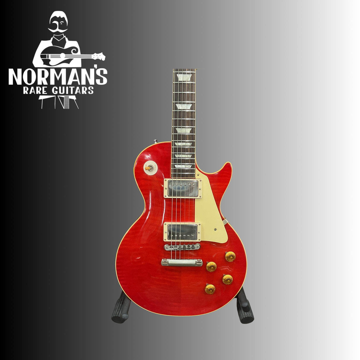 2017 Gibson Custom VOS '58 Les Paul Model Red Flame Top