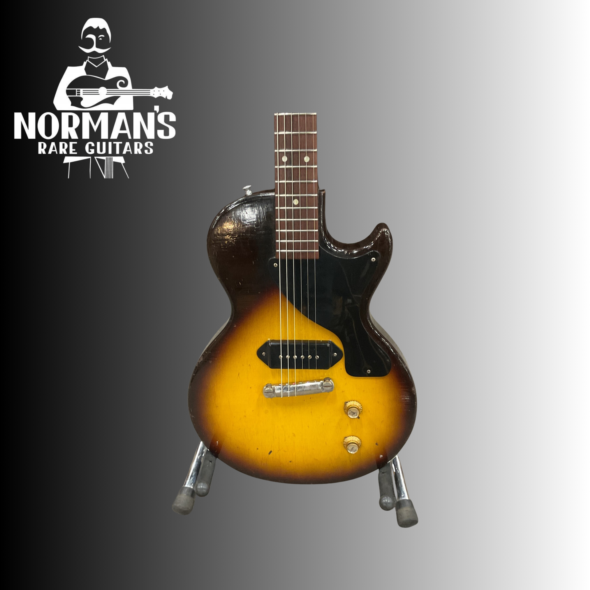1957 Gibson Les Paul Junior 3/4 Sunburst – Norman's Rare Guitars
