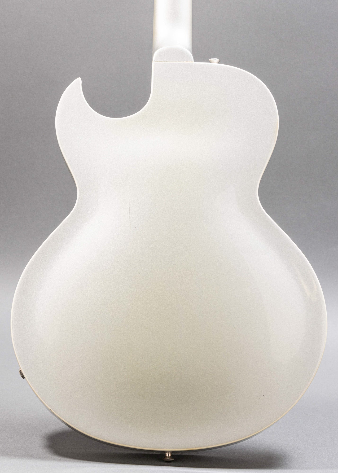 2010 Gibson ES-137 Electric Guitar Silver