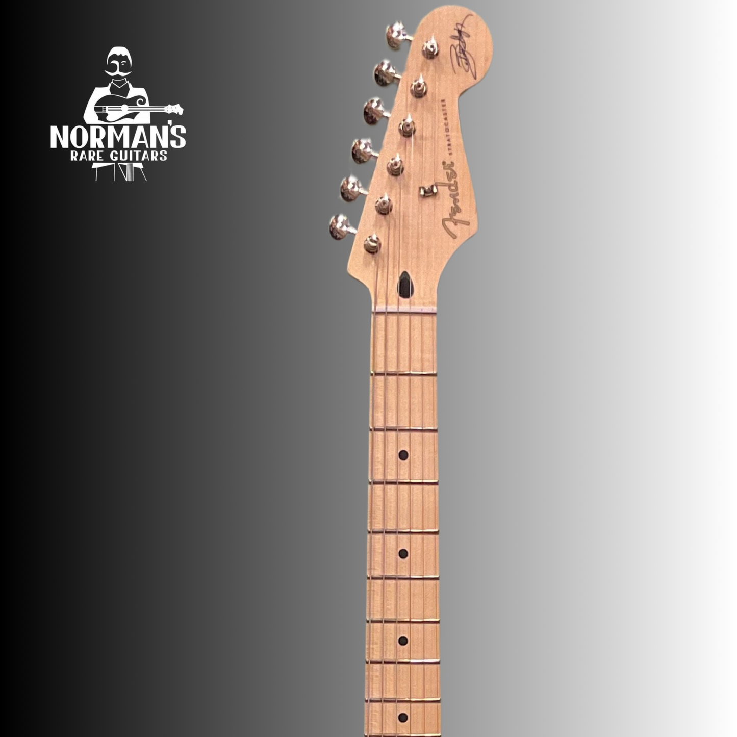 Fender Stratocaster Buddy Guy Autographed Red White Polka Dot