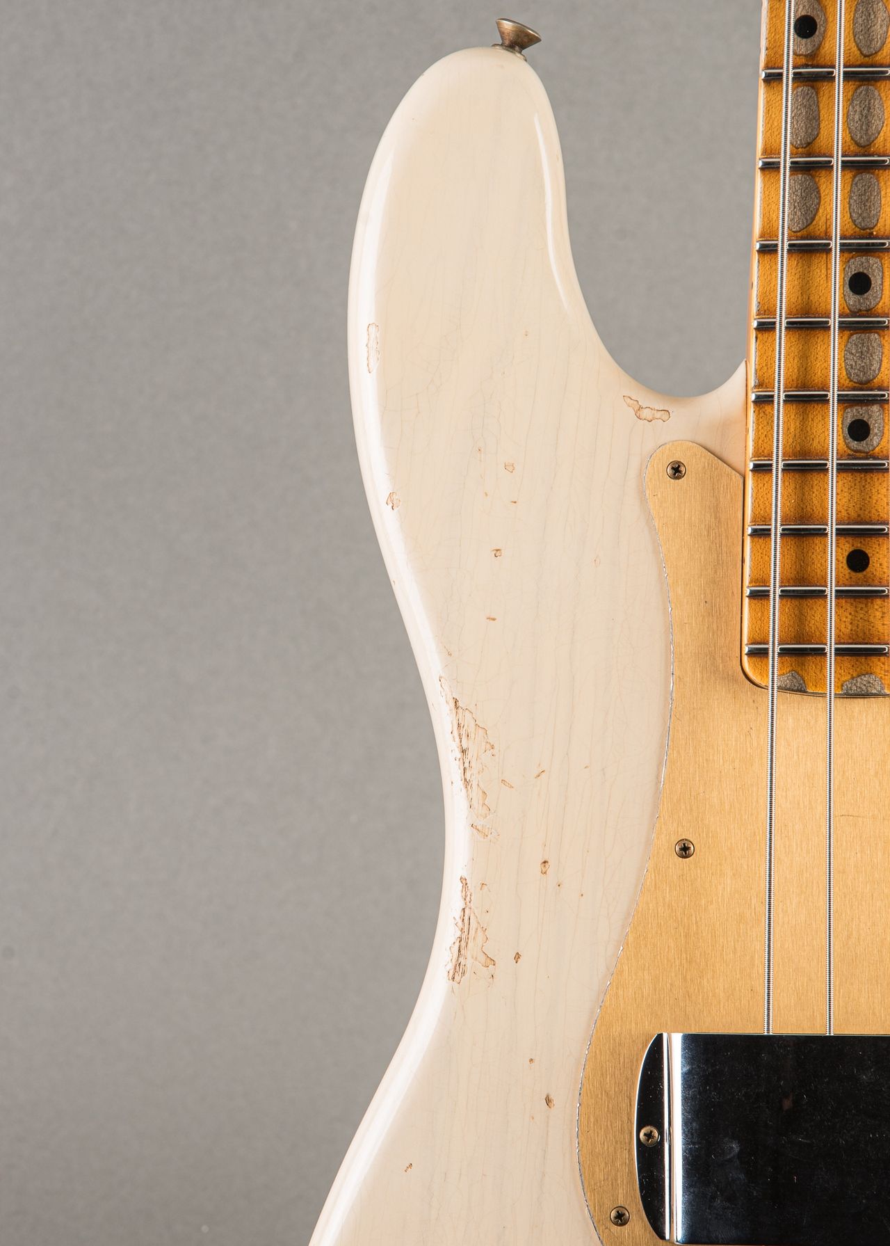 Fender Custom Shop '58 P-Jazz Bass Relic 2025, White Blonde