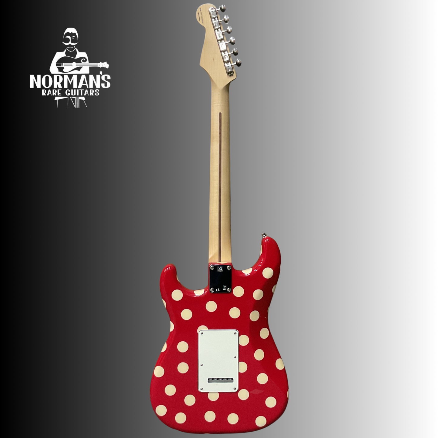 Fender Stratocaster Buddy Guy Autographed Red White Polka Dot