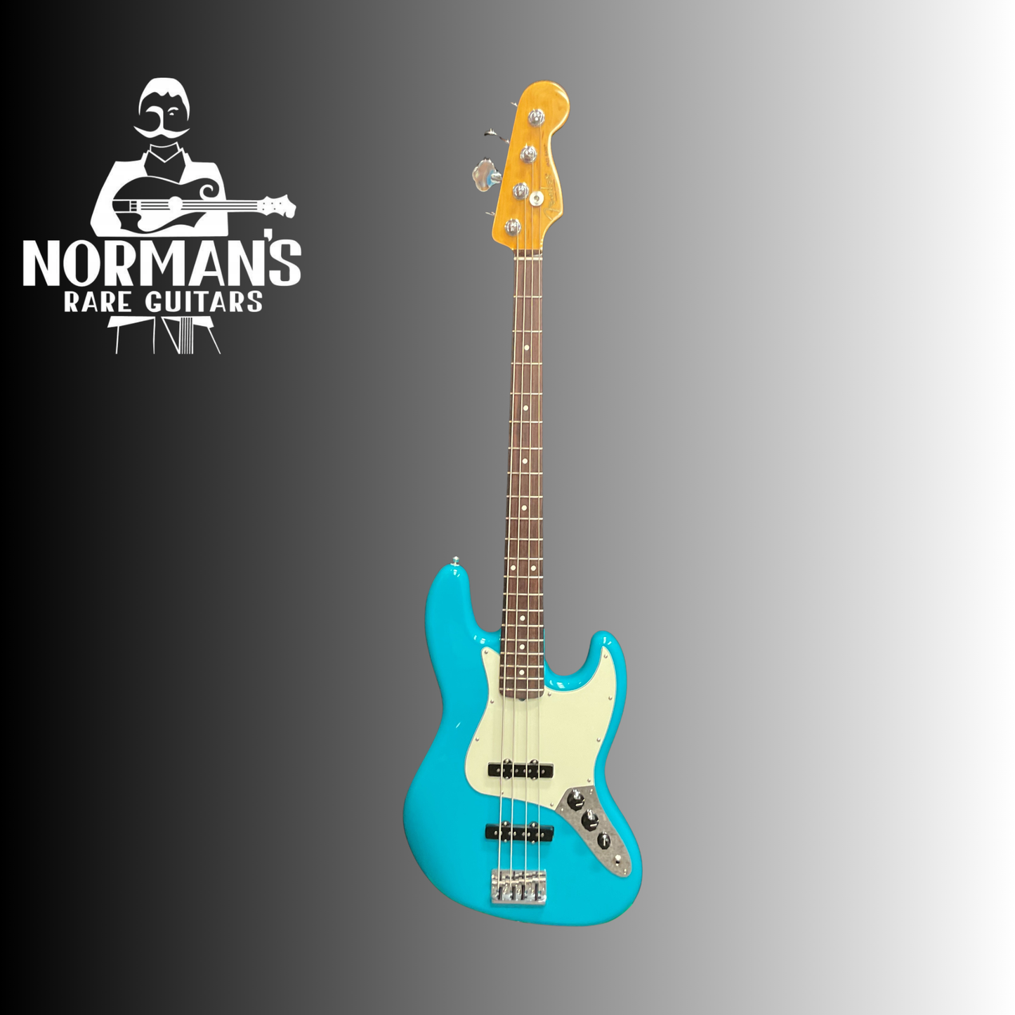 2023 Fender Jazz Bass Pro II Miami Blue