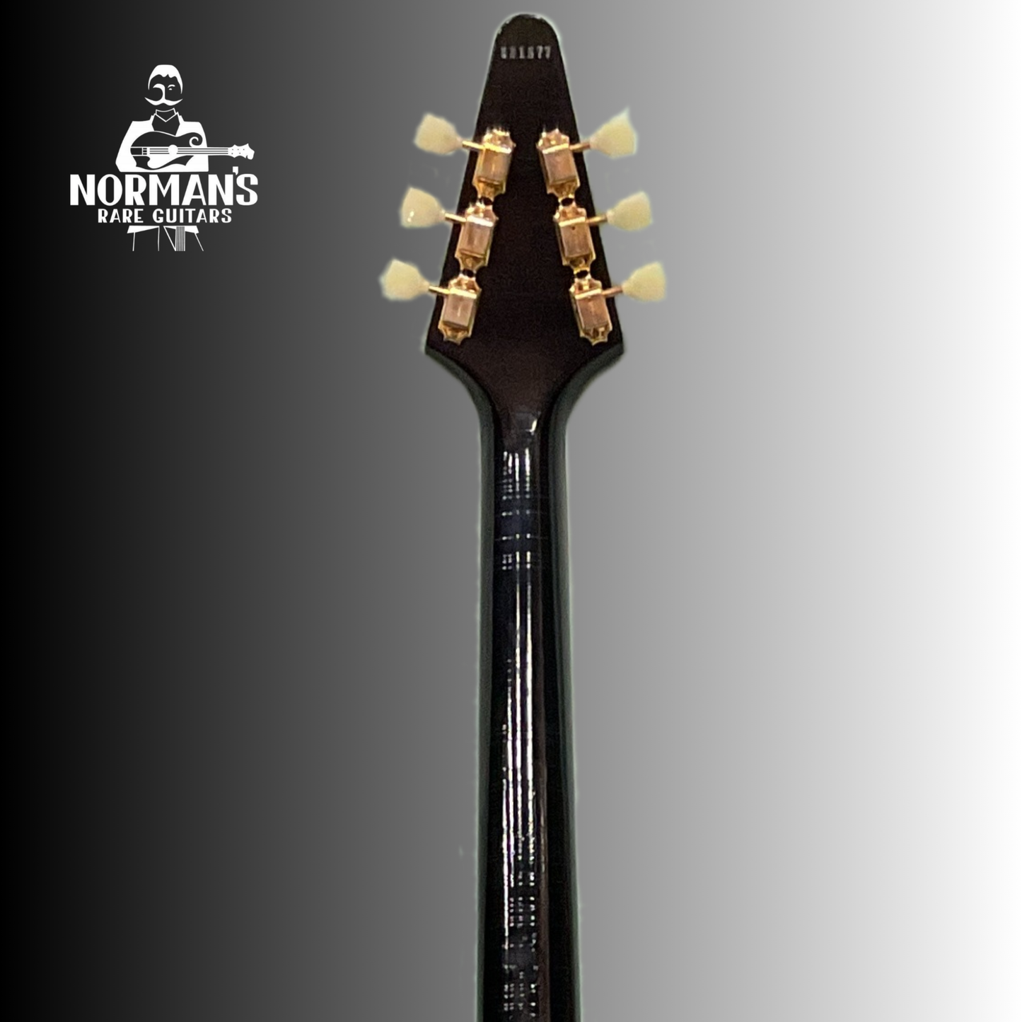 2021 Gibson Korina V '58 Murphy Lab Light Aged Ebony