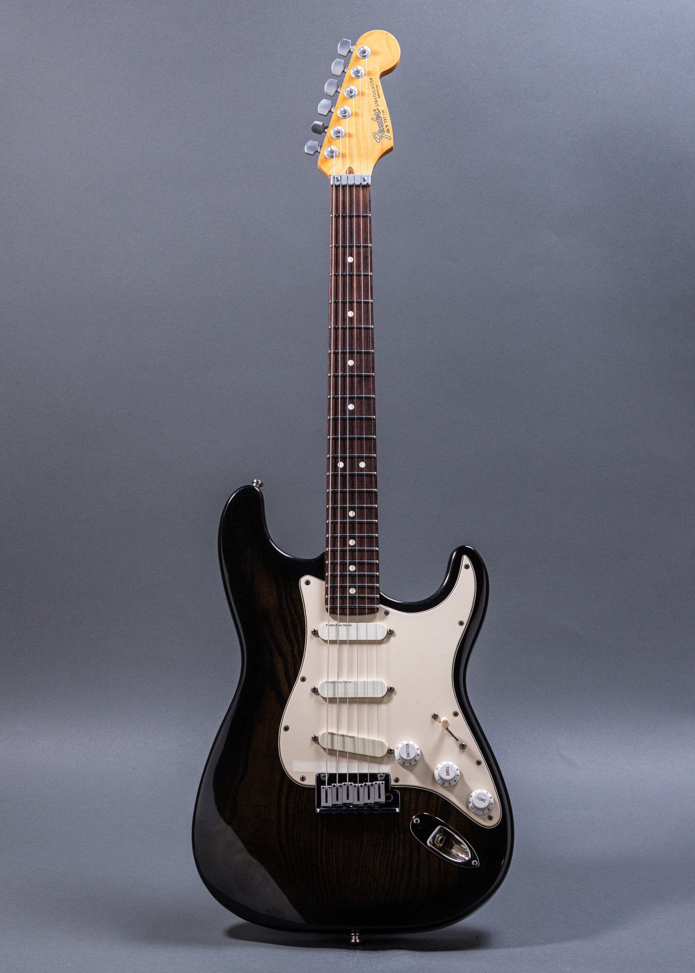 Fender American Standard Stratocaster Trans Black