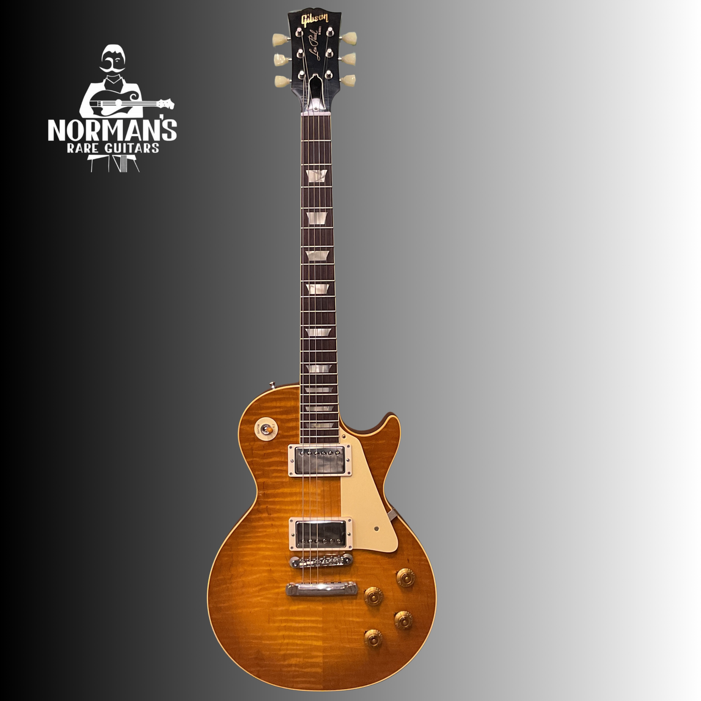 2024 Gibson Les Paul '59 Murphy Lab AAA Top Electric Guitar Honeyburst Norman's Personal Stash!