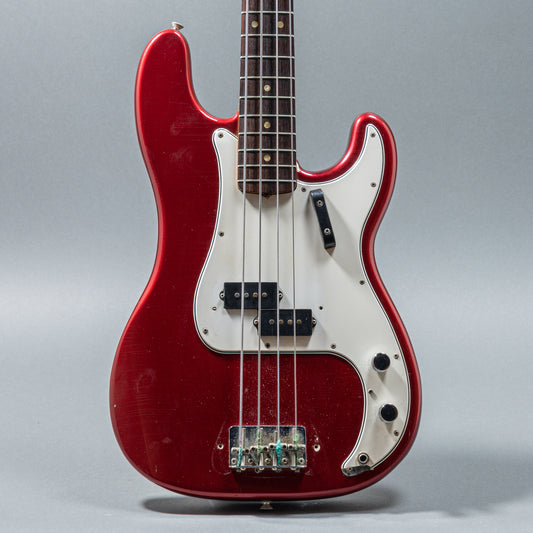 1966 Fender P Bass Candy Apple Red