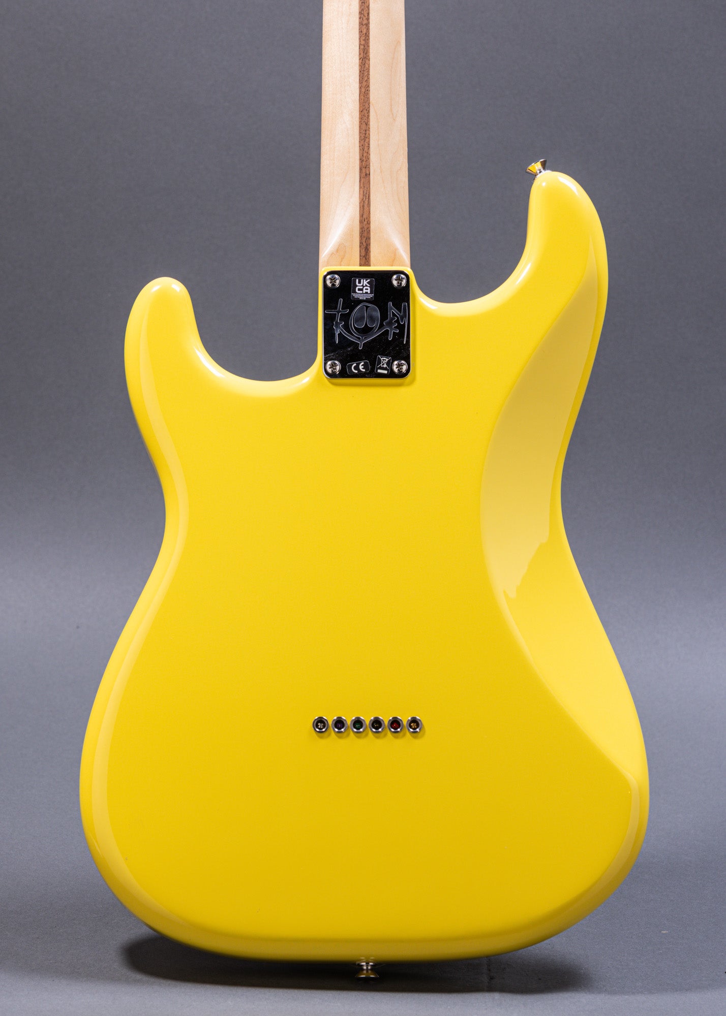 Fender Tom De Longe Stratocaster Yellow