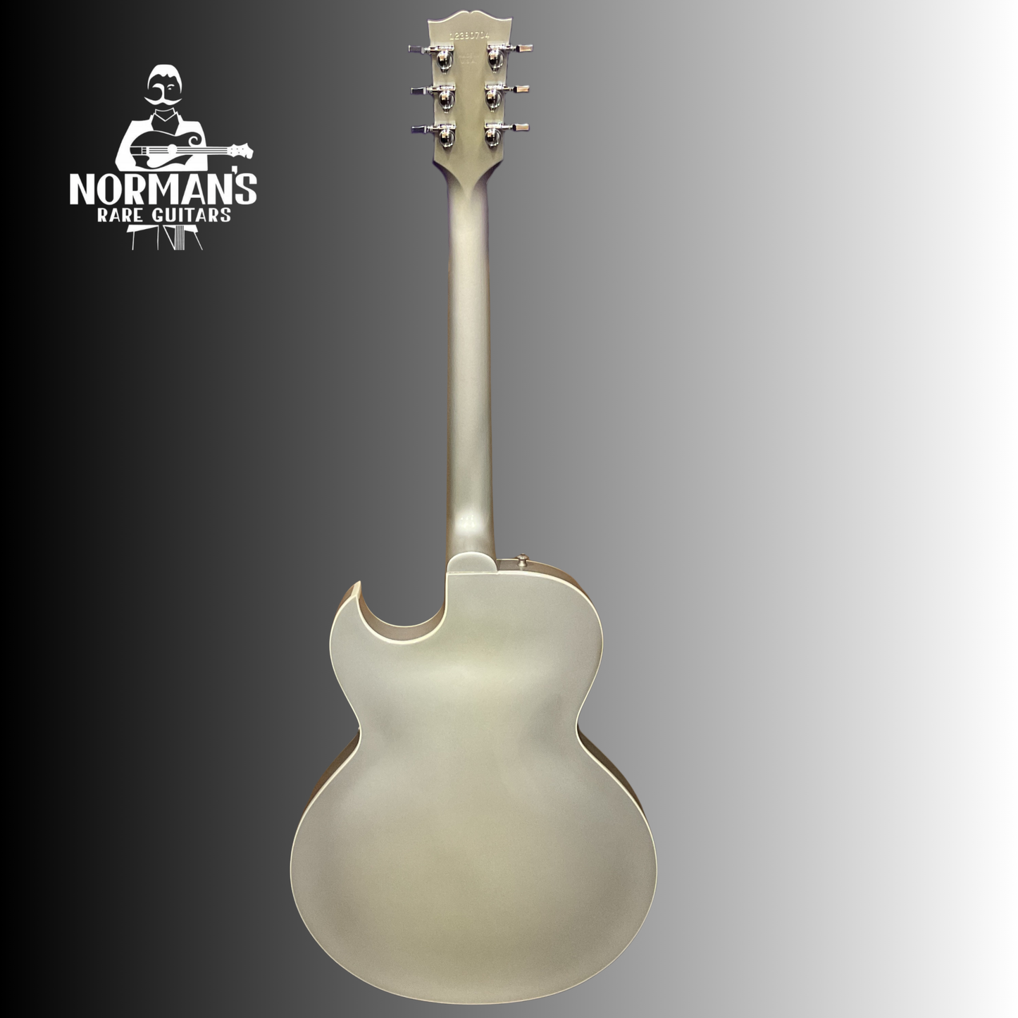 2010 Gibson ES-137 Electric Guitar Silver