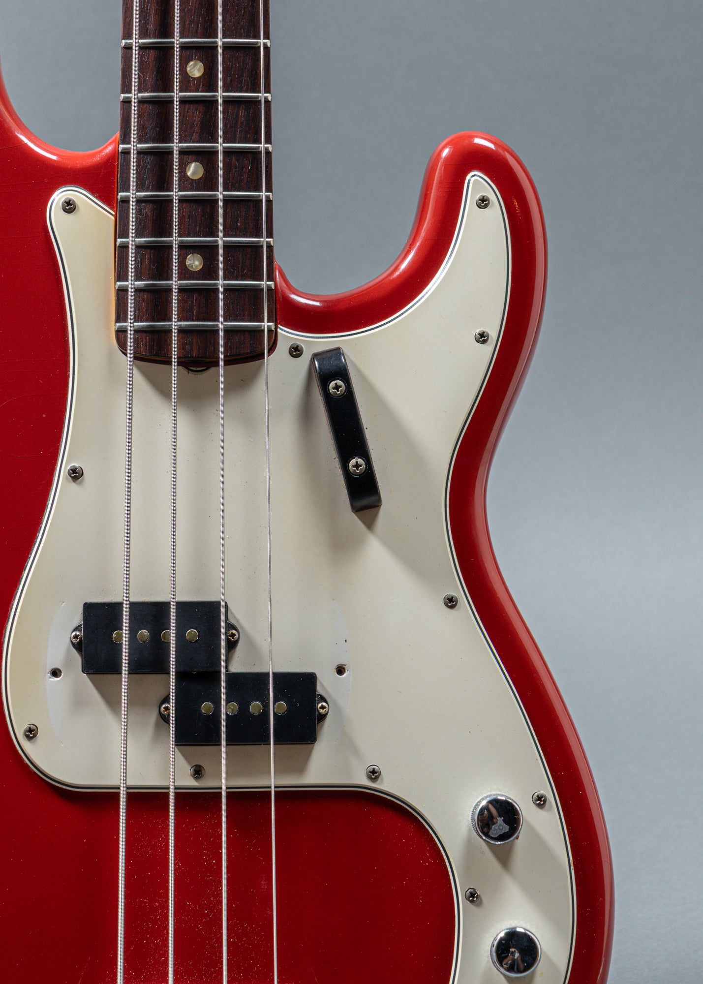 1966 Fender P Bass Dakota Red