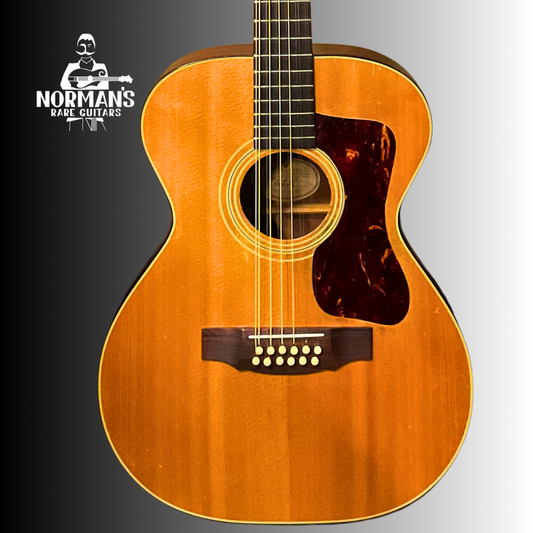 1970 Guild F112NT 12 String Acoustic Guitar Natural