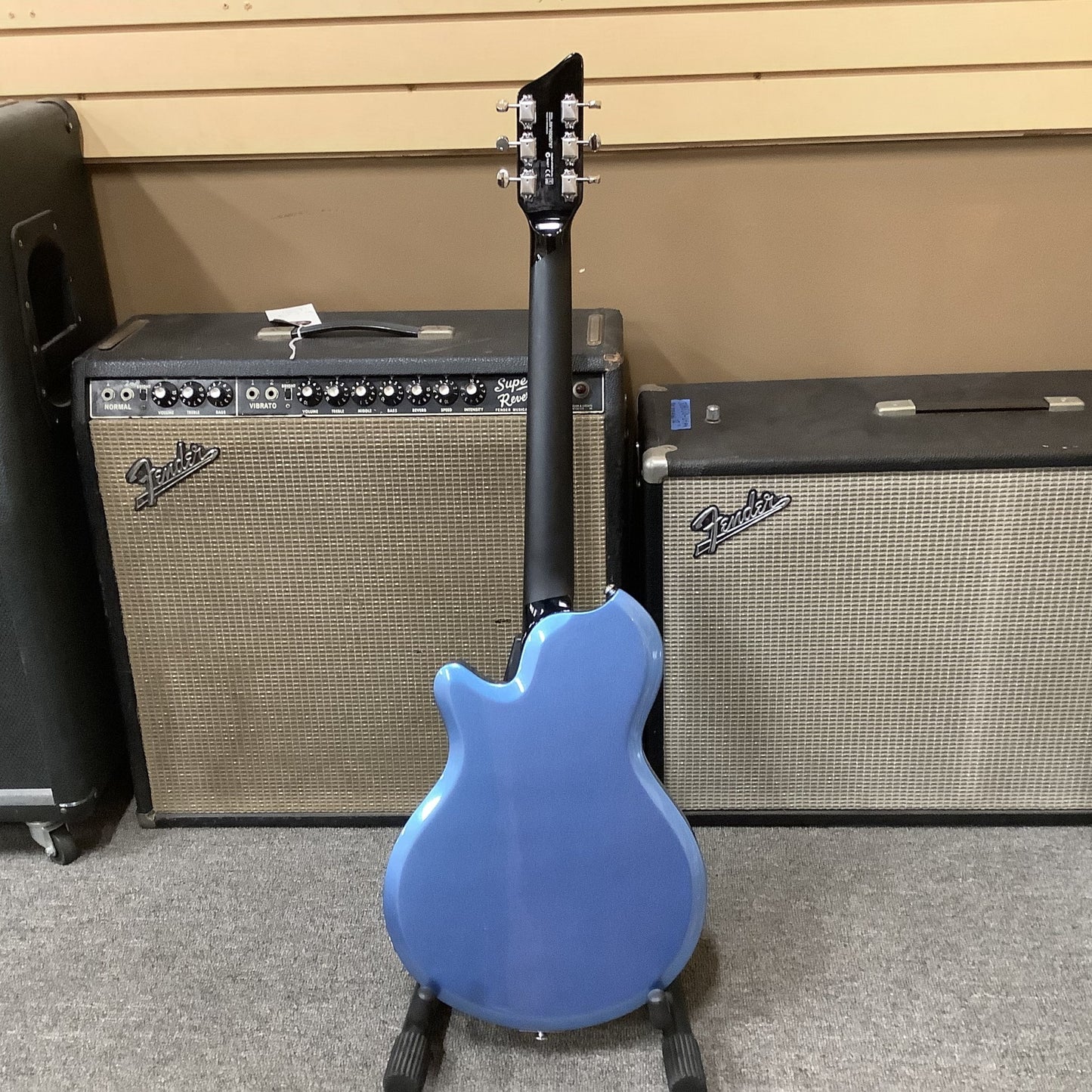 Supro Westbury, Blue, Double Pickup, Made In Indonesia