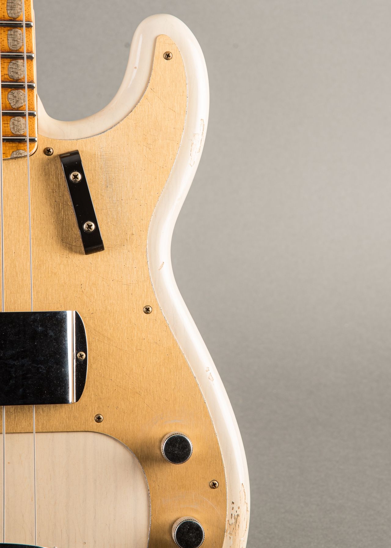 Fender Custom Shop '58 P-Jazz Bass Relic 2025, White Blonde