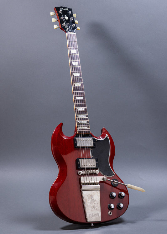 Gibson Custom Shop 1961 SG Standard Reissue Maestro Vibrola Heritage Cherry