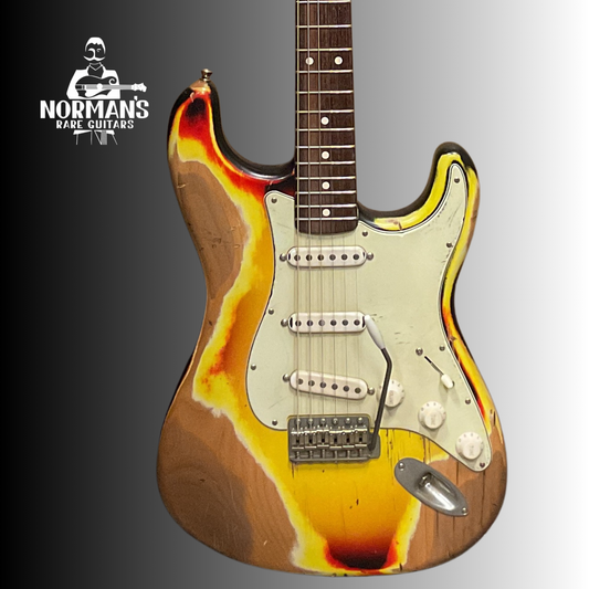 Nash Strat '60's Heavy Relic Burst