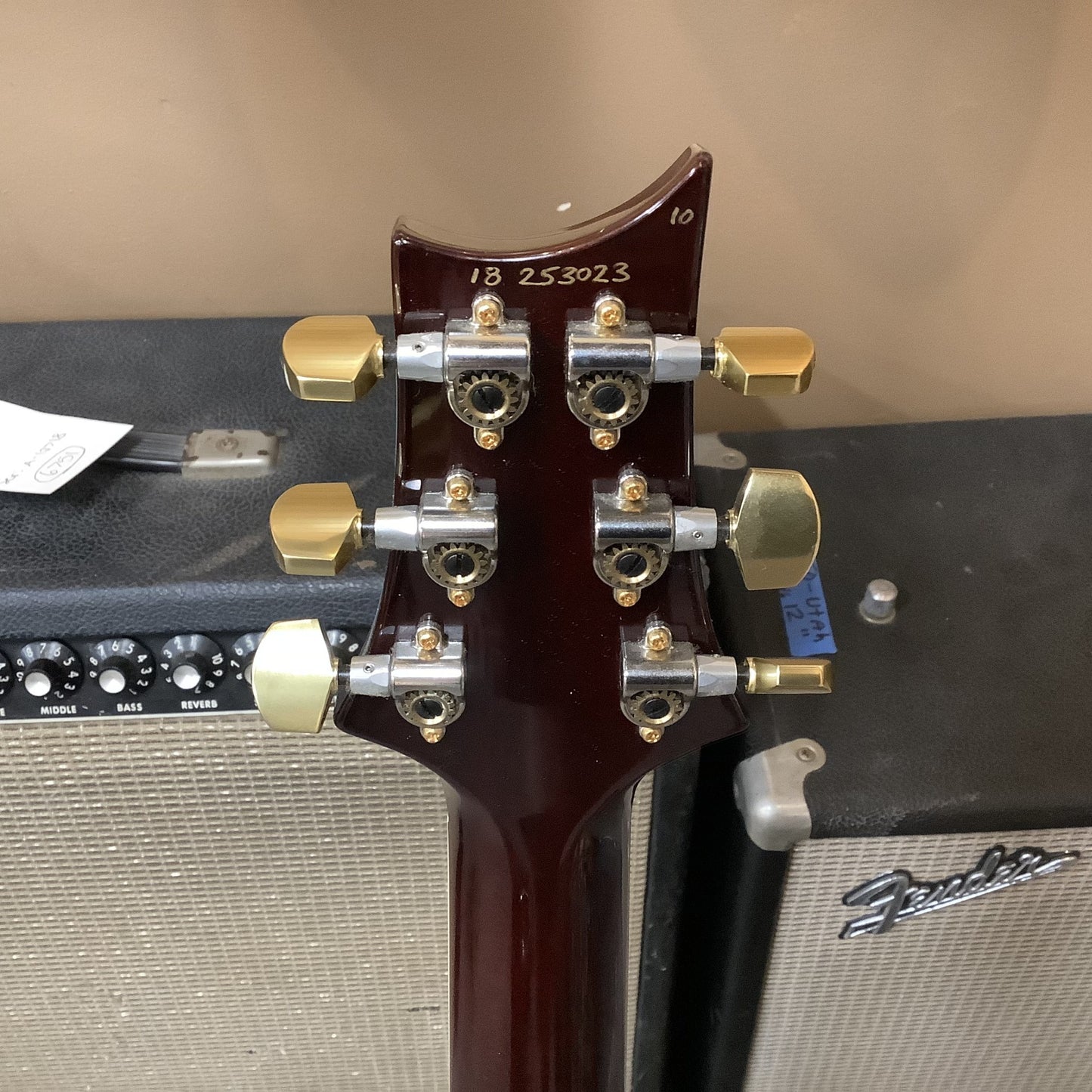 2018 PRS McCarty, 10 Top, Sunburst, Bird Inlays