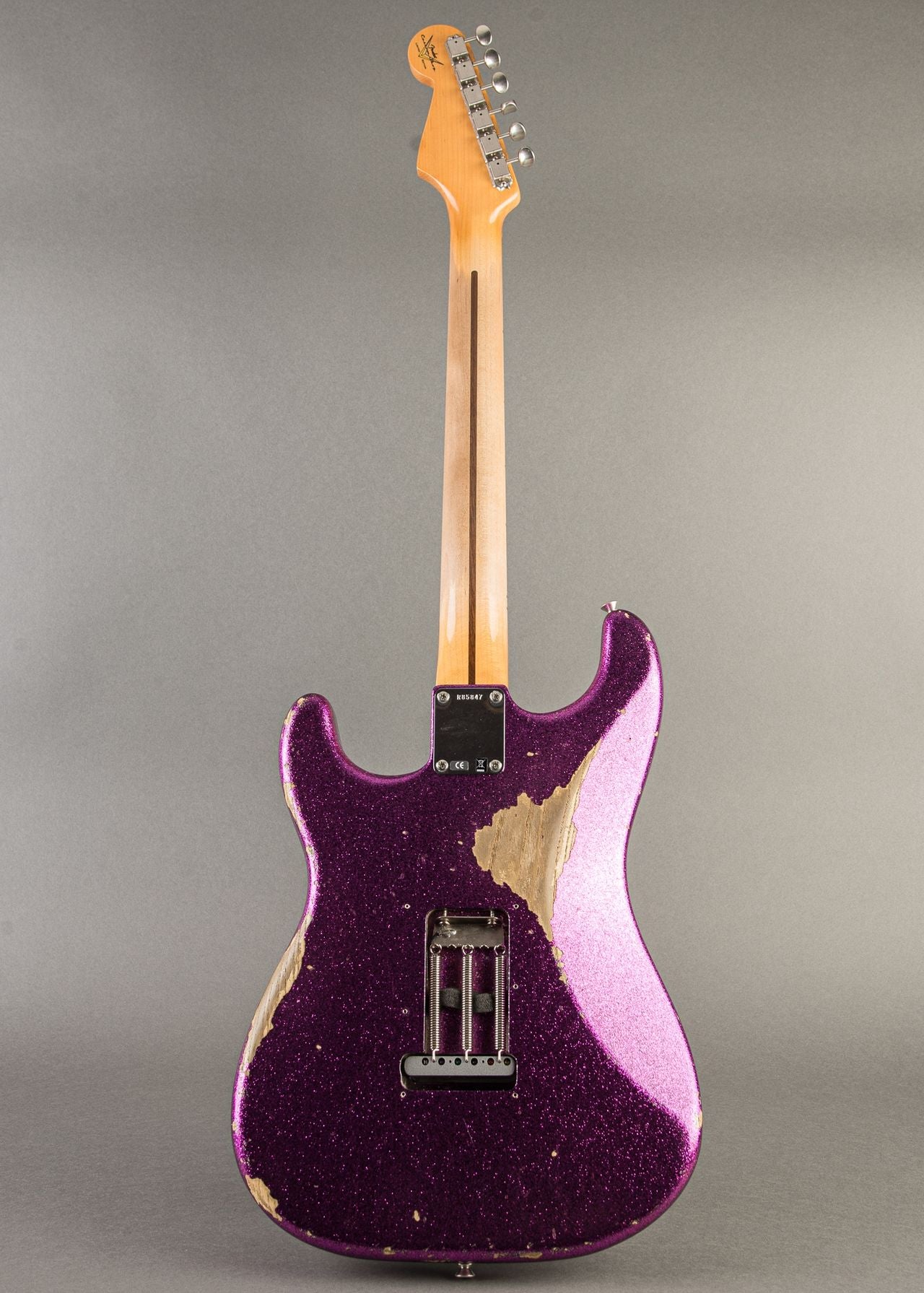 Fender Wildwood 10 - '55 Stratocaster Relic 2016, Purple Sparkle