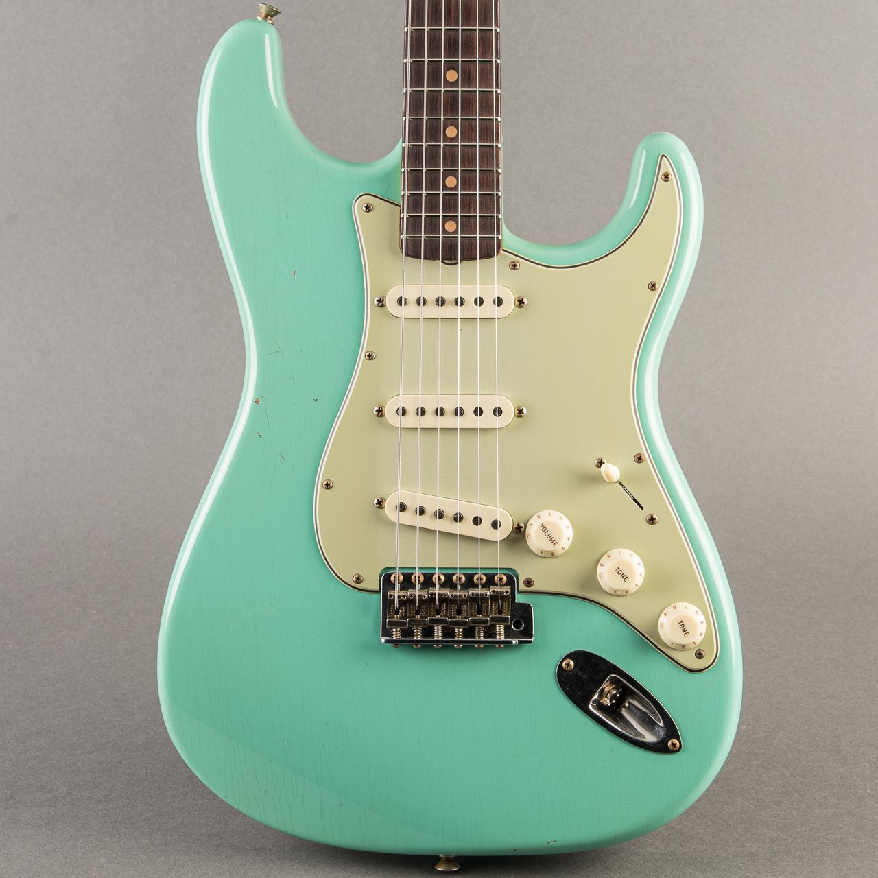 Fender Custom Shop '59 Stratocaster RW Journeyman 2025, Sea Foam Green