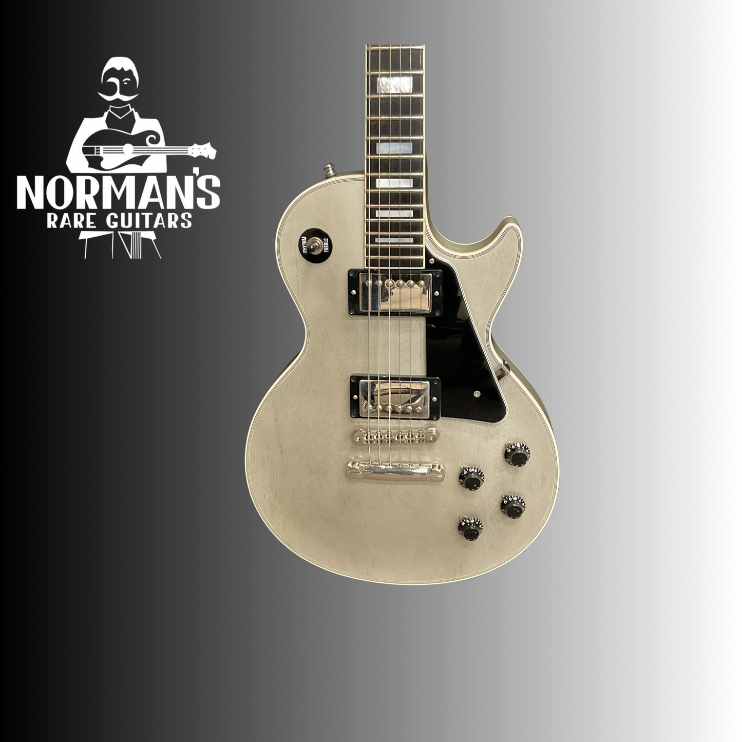 2021 Gibson Les Paul Custom Special Order '57 Reissue TV Silver