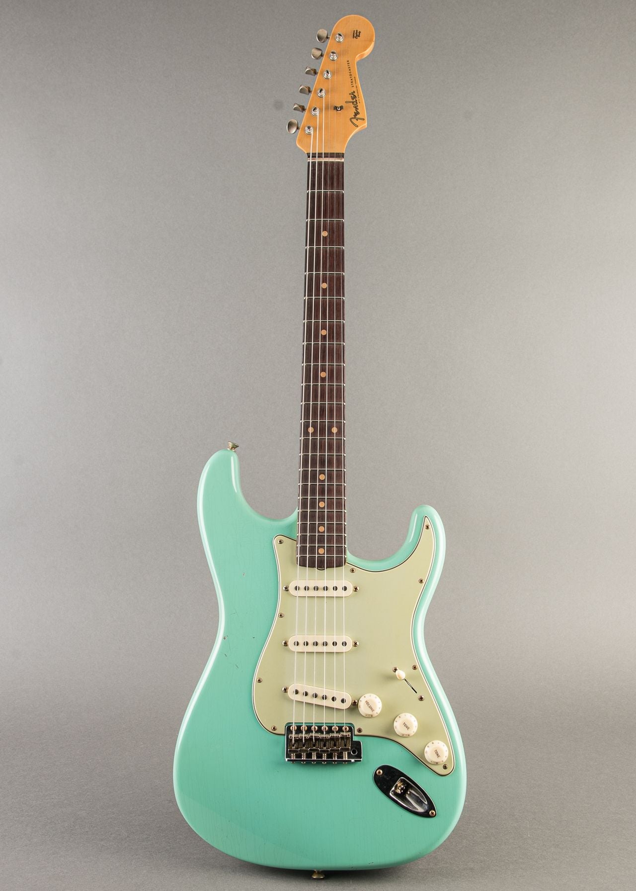 Fender Custom Shop '59 Stratocaster RW Journeyman 2025, Sea Foam Green
