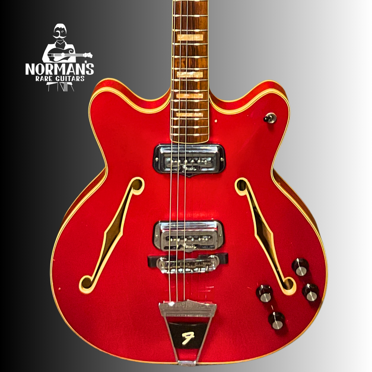 1967 Fender Coronado II Transparent Red