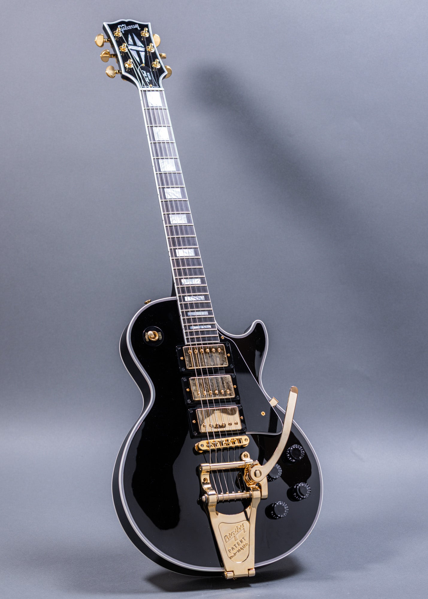 Gibson Les Paul Custom Ebony w/ Bigsby Made to Measure