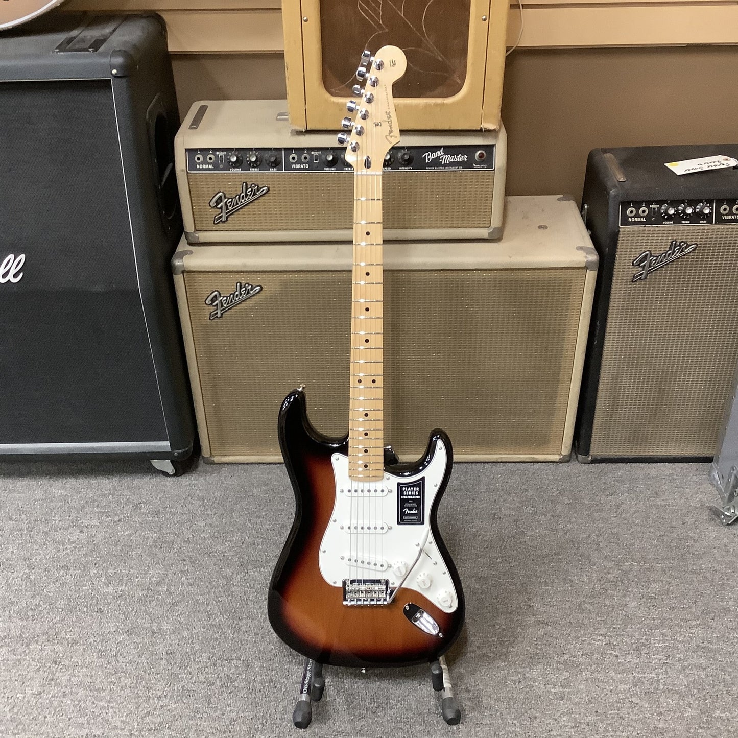 Brand New 2021 Fender Stratocaster Player Series Sunburst, Made In Mexico