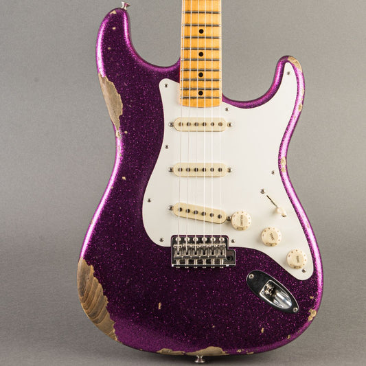 Fender Wildwood 10 - '55 Stratocaster Relic 2016, Purple Sparkle