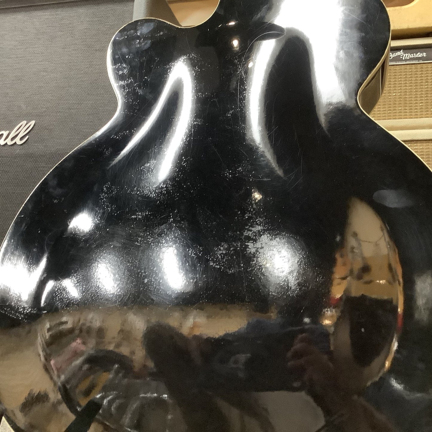 1950’s Kay Uptown Factory Black-Kelvinator Headstock