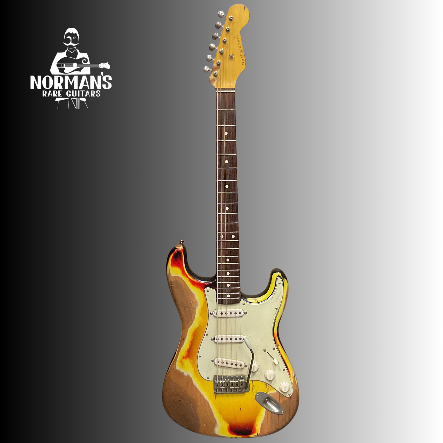 Nash Strat '60's Heavy Relic Burst