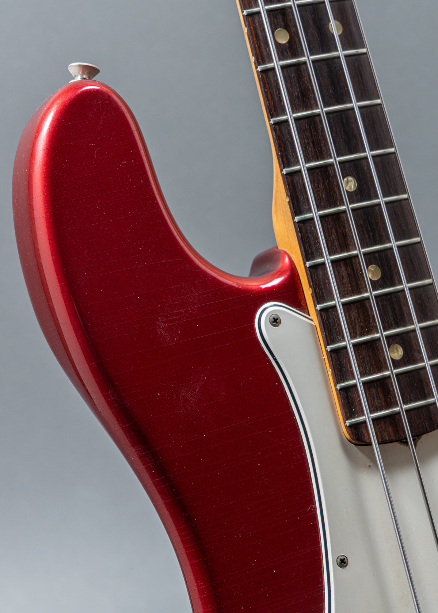 1966 Fender P Bass Candy Apple Red