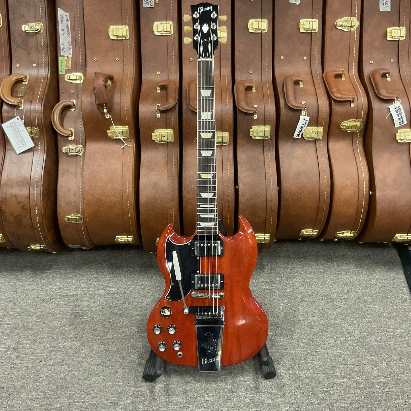2022 Gibson SG Cherry Lyre Left Handed