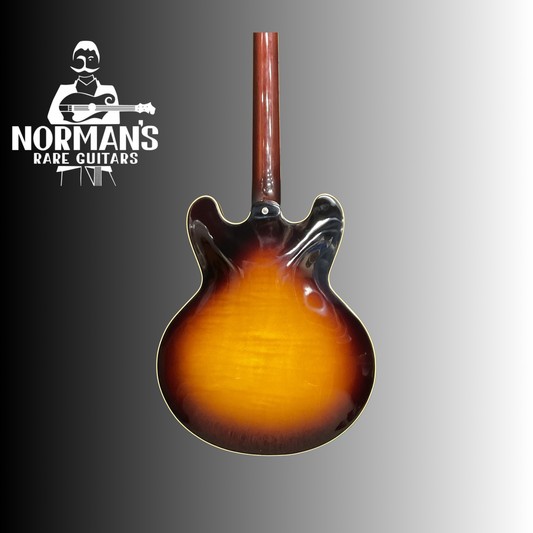 2000's Heritage H-530 Thin Hollow Body Electric Guitar Sunburst