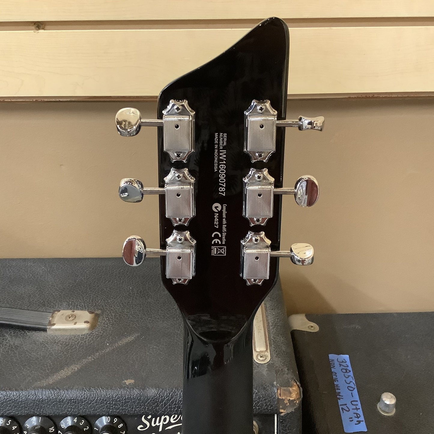 Supro Westbury, Blue, Double Pickup, Made In Indonesia