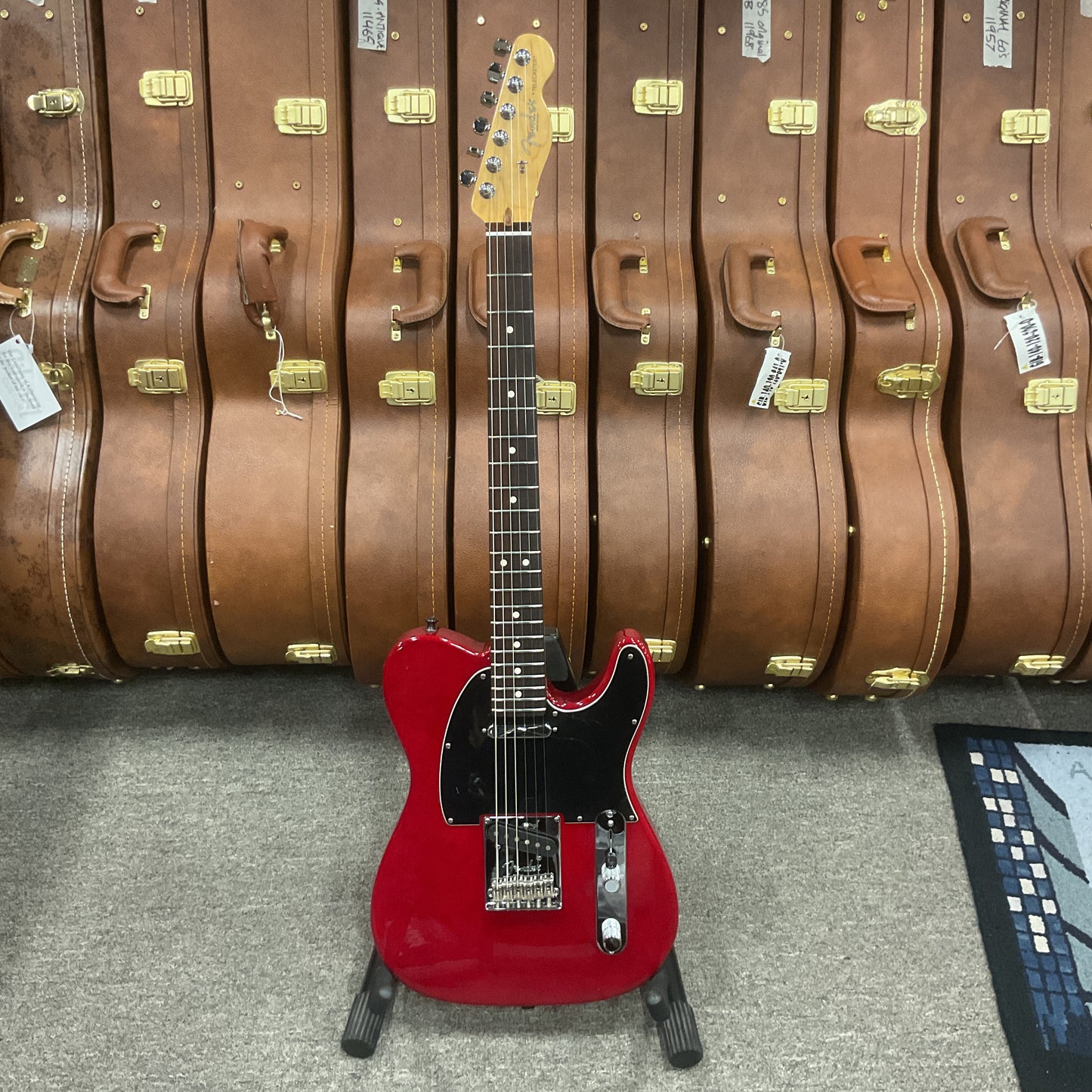 2008 Fender Telecaster Standard Trans Crimson