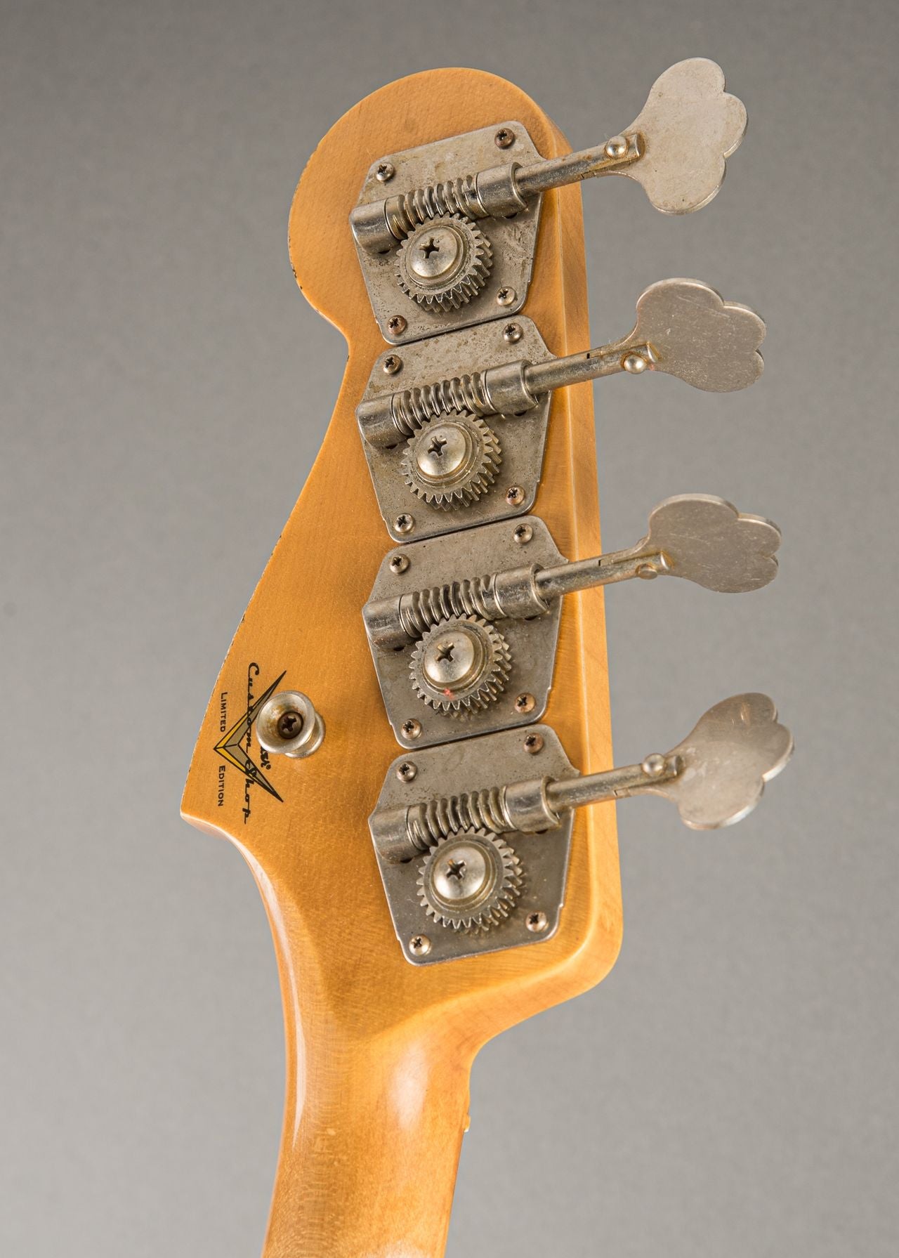 Fender Custom Shop '58 P-Jazz Bass Relic 2025, White Blonde