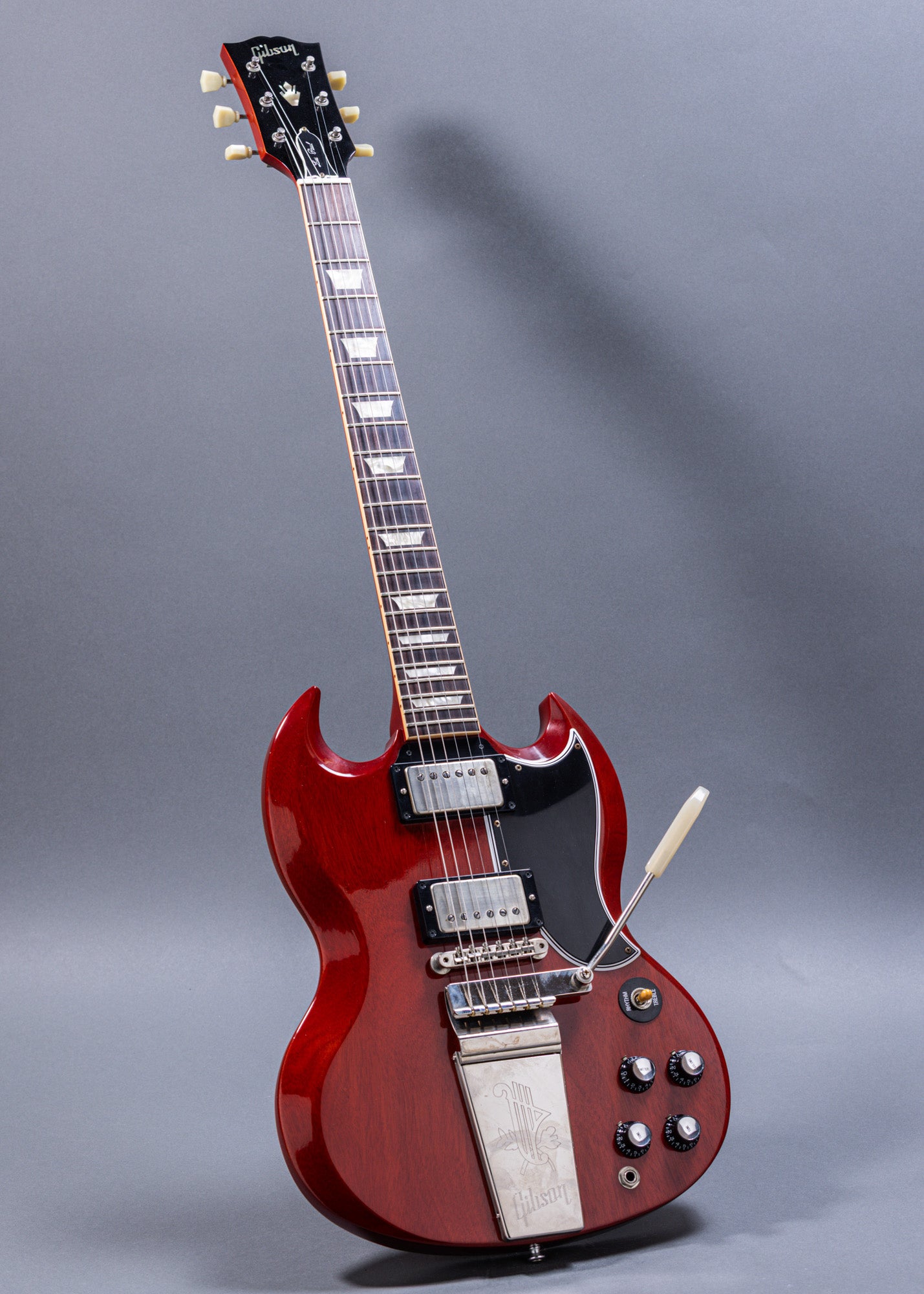 Used Gibson Custom Les Paul SG STD Cherry Lyre