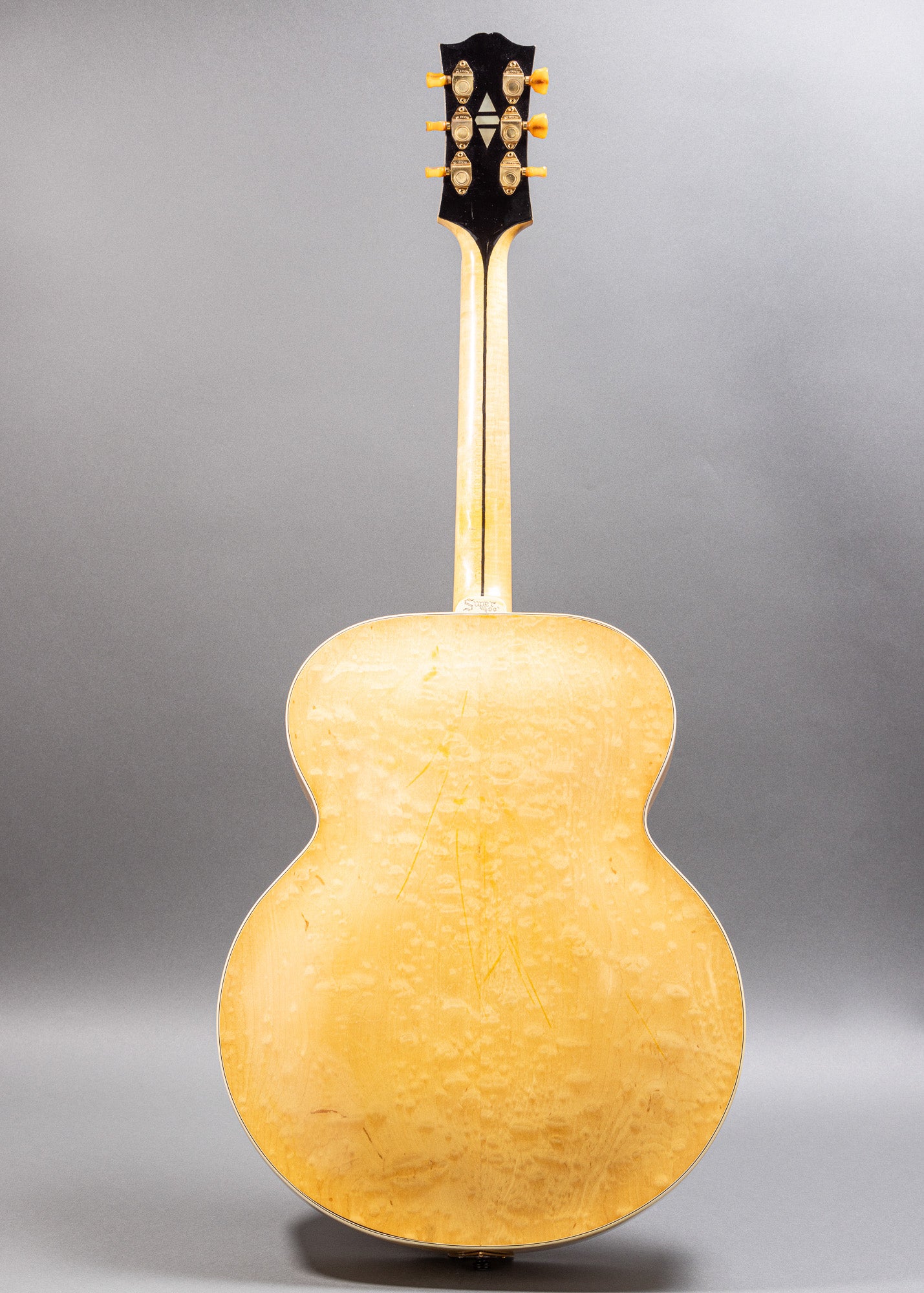 1939 Gibson Super 400 Blonde Non-Cutaway Natural