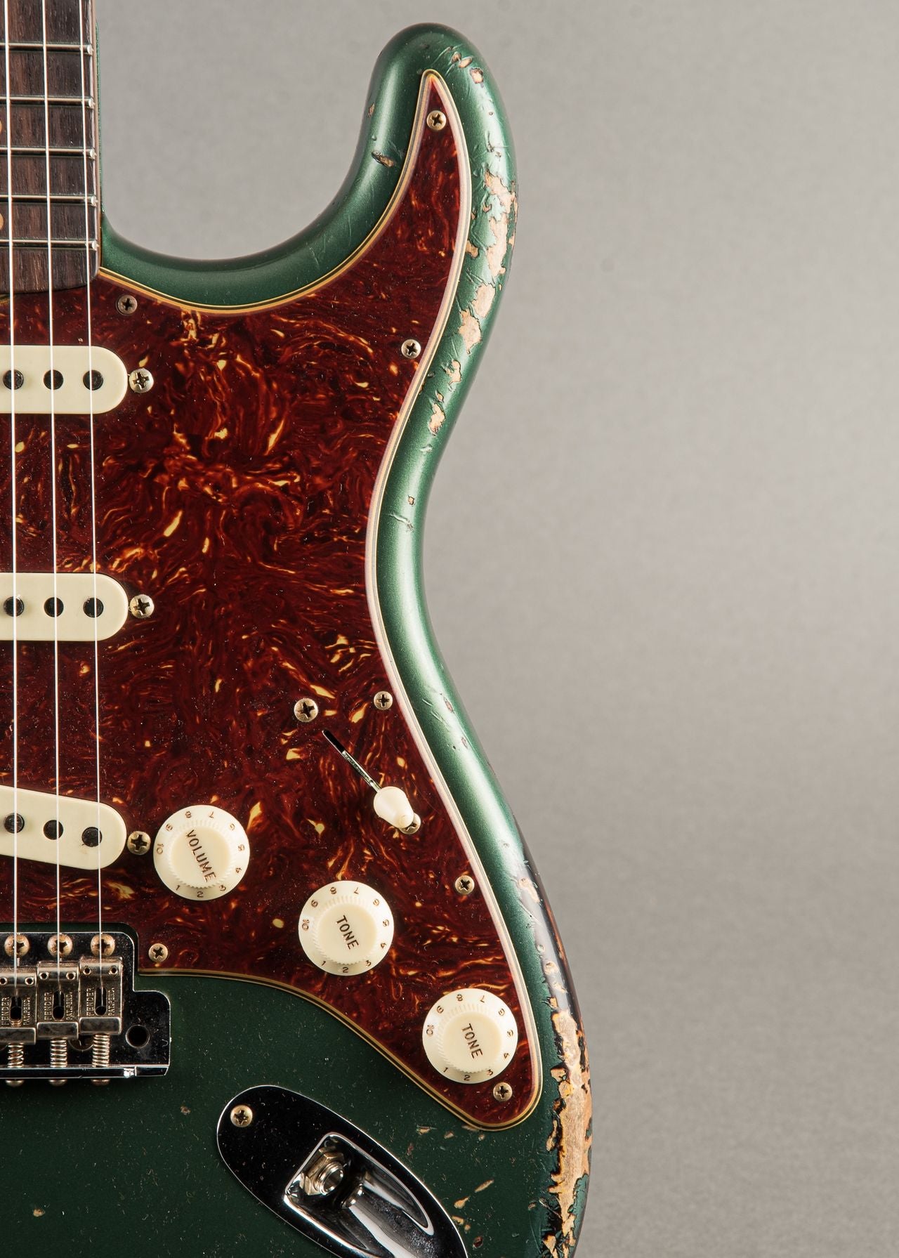 Fender Custom Shop '61 Stratocaster Relic 2025, Sherwood Metallic