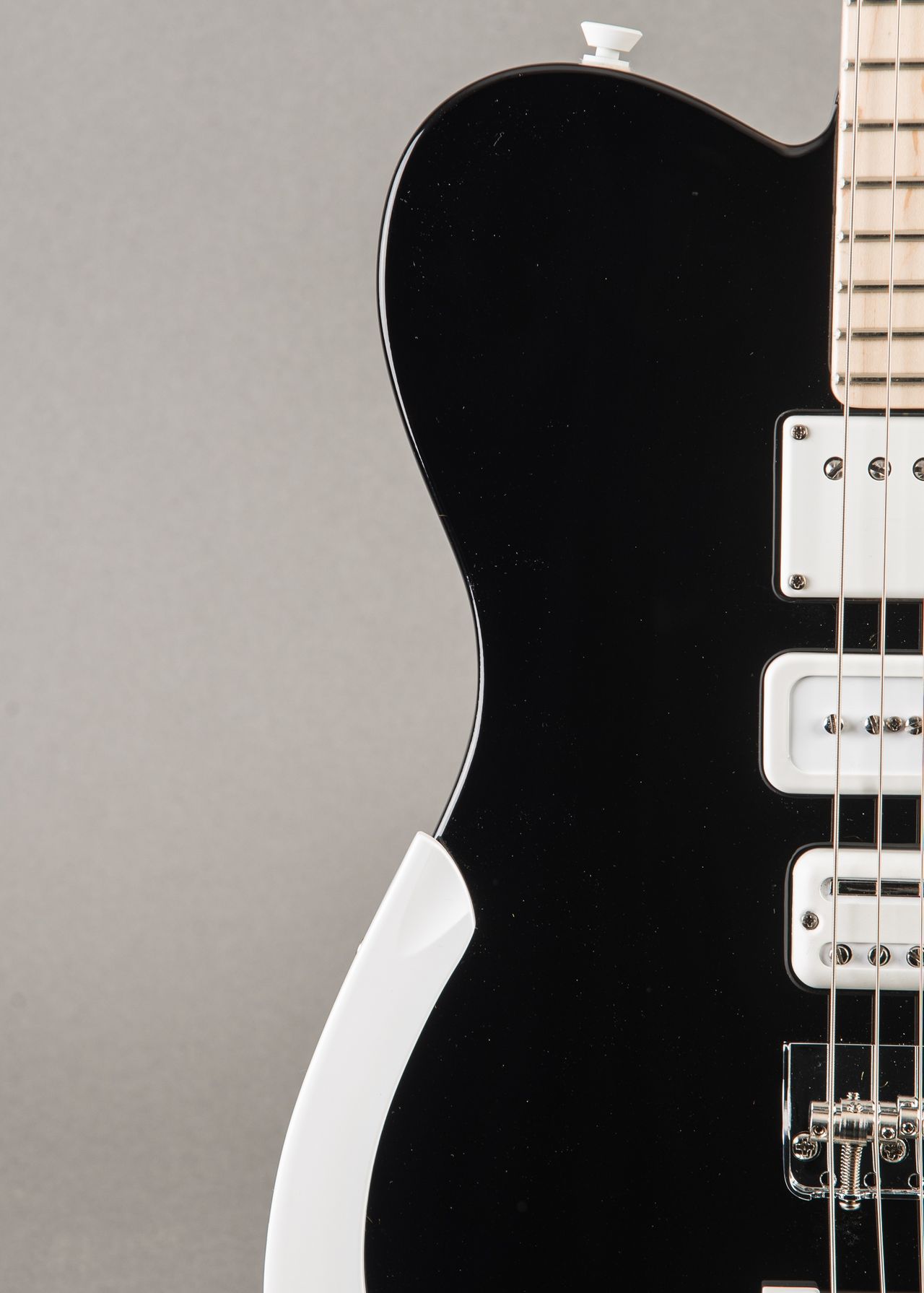 Fender Jack White Triplecaster 2025, Black and White Ebony