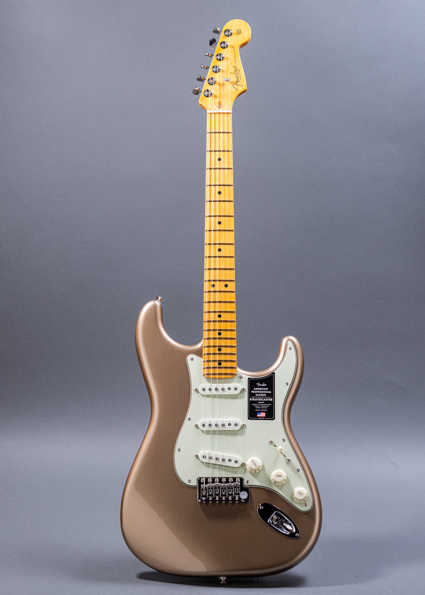Fender Am Pro Classic Strat MN FFM Gold
