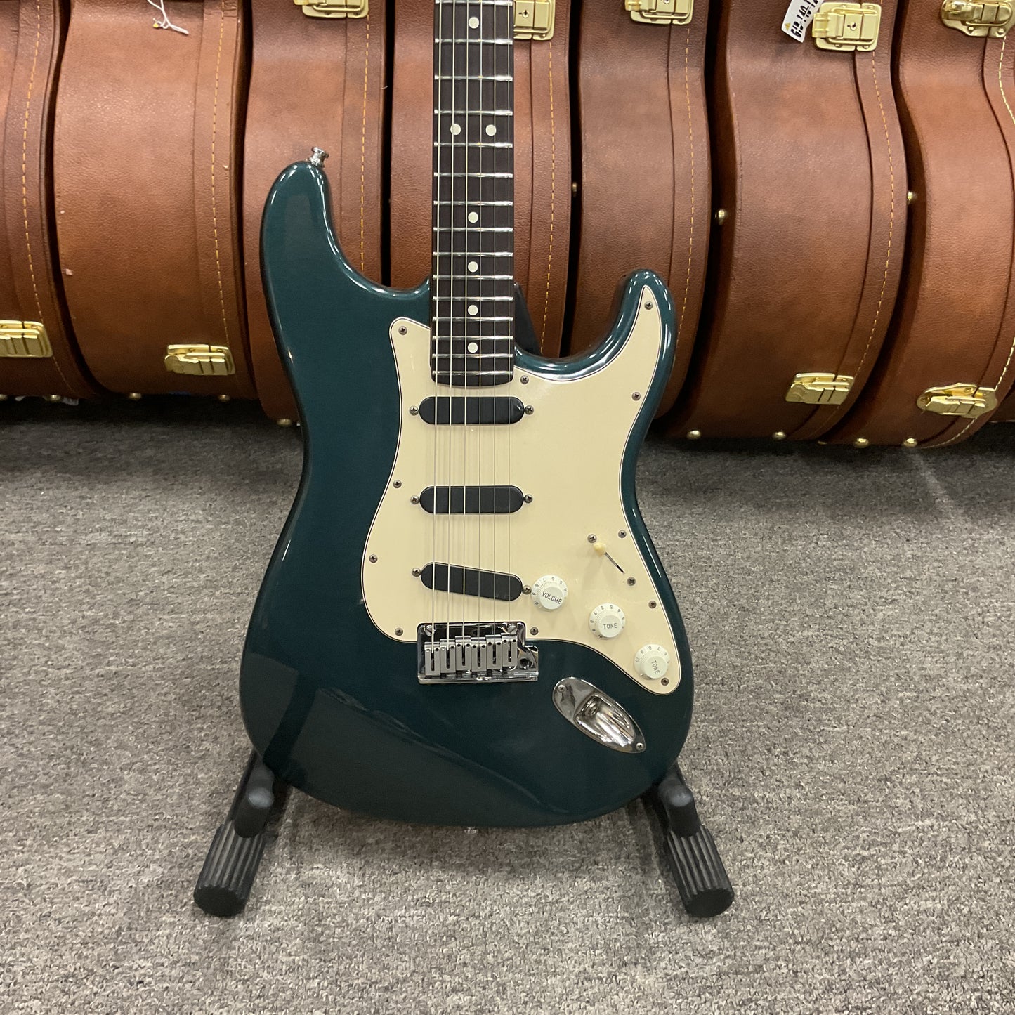 1989 Fender Stratocaster Green Metallic