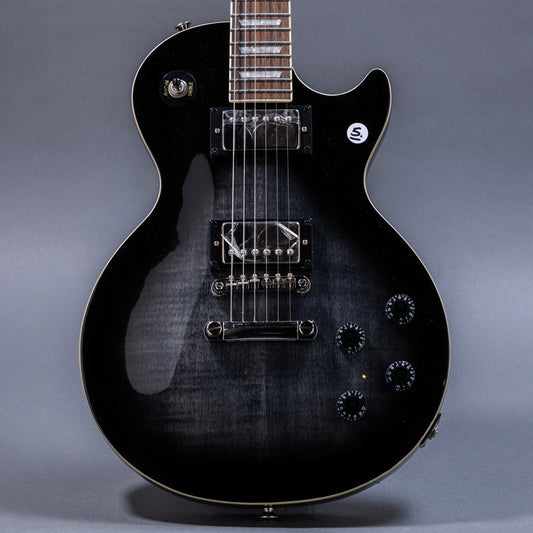 Epiphone Les Paul Tribute Plus Trans Ebony
