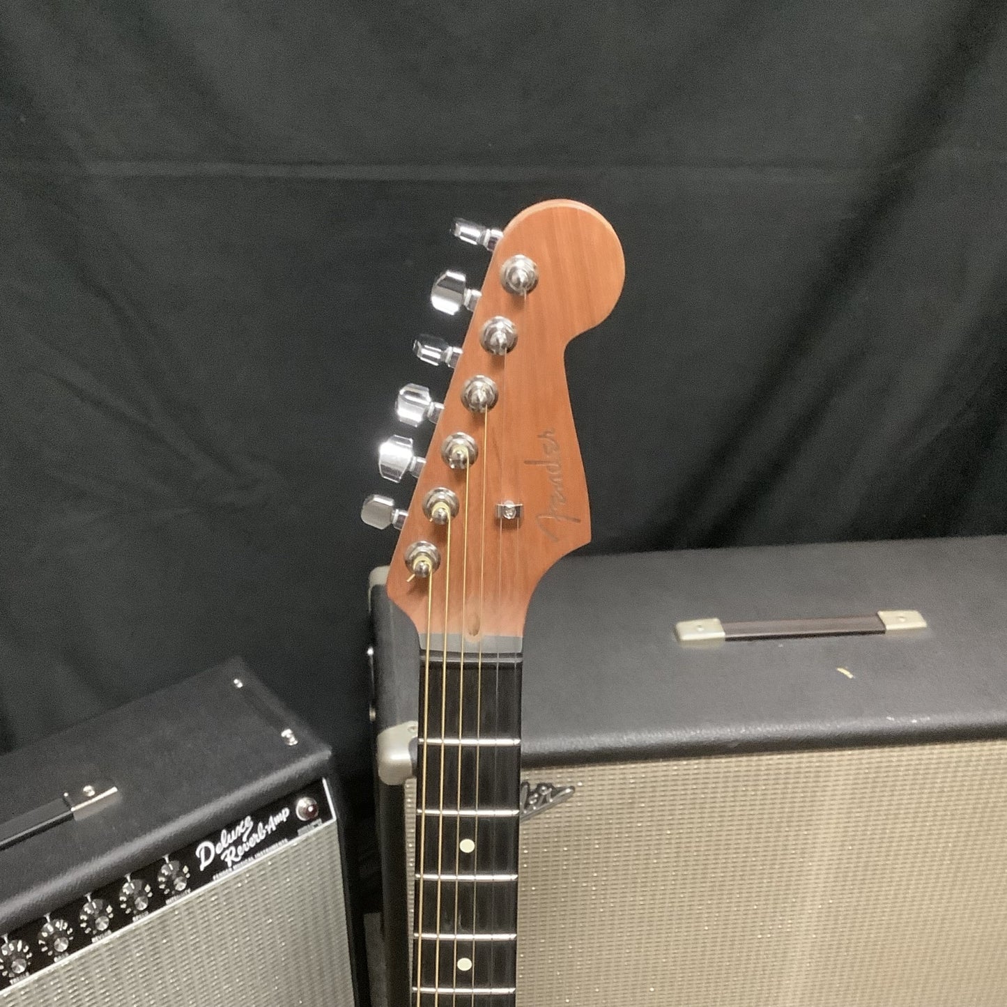 Used Fender Acoustasonic Stratocaster Natural