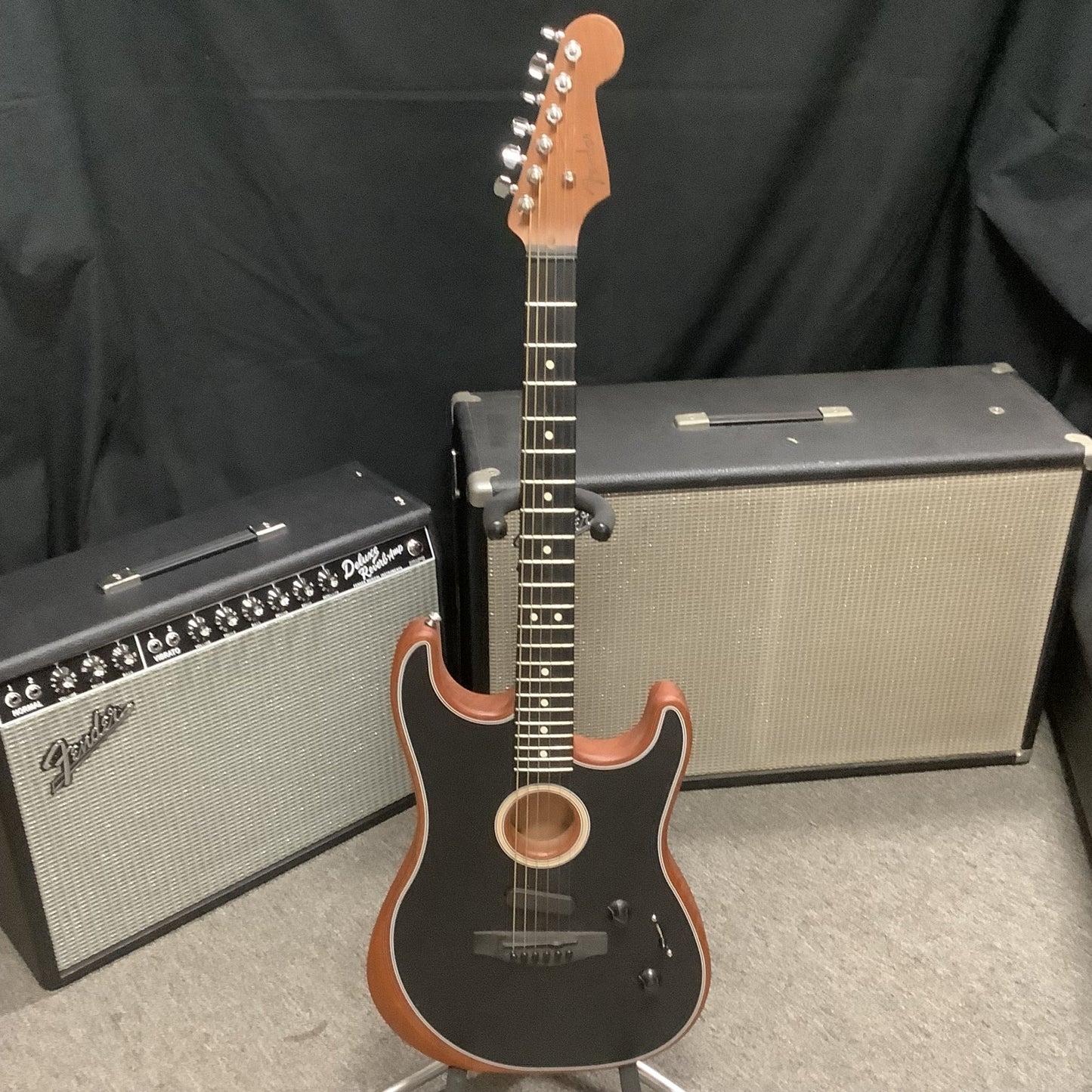 Used Fender Acoustasonic Stratocaster Natural