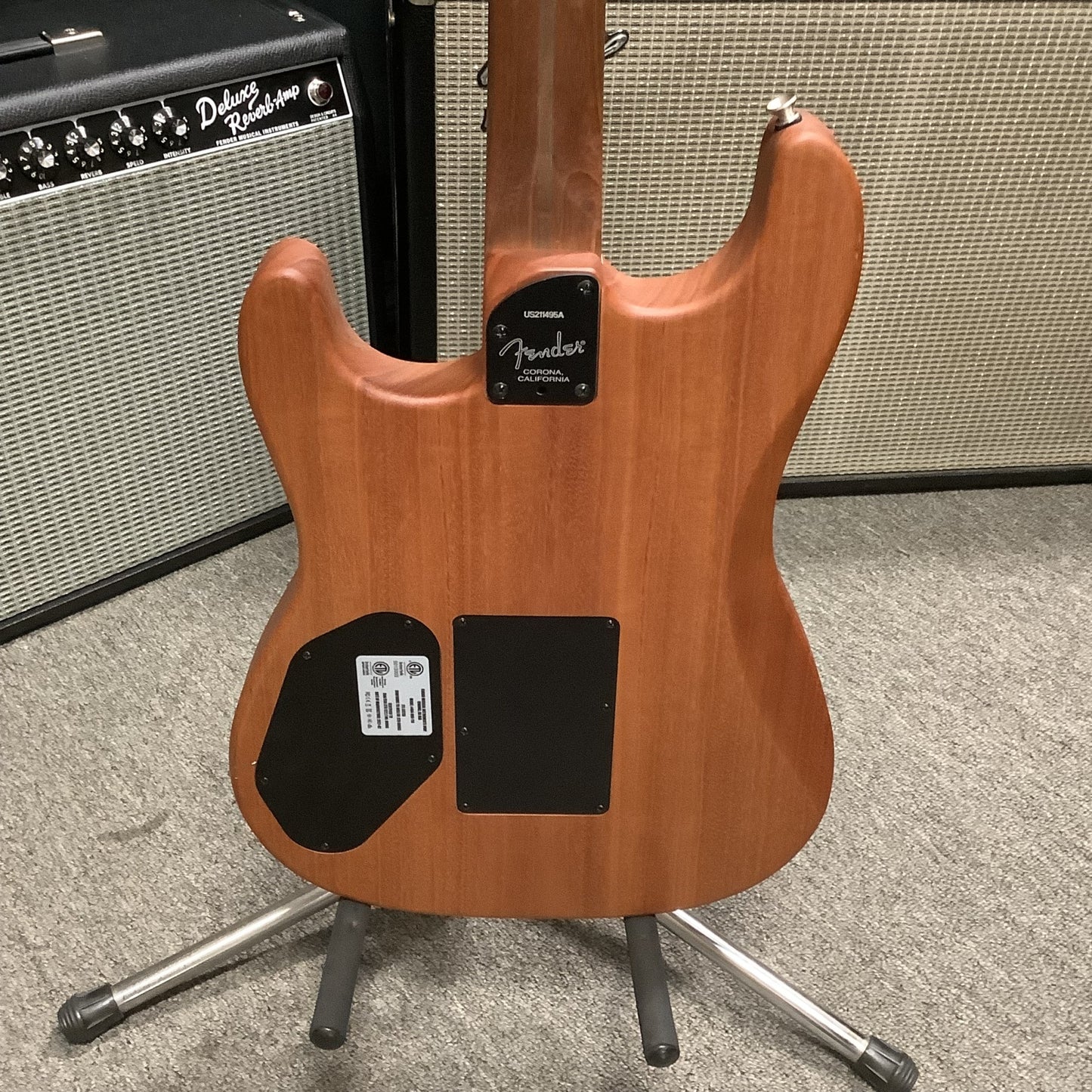 Used Fender Acoustasonic Stratocaster Natural
