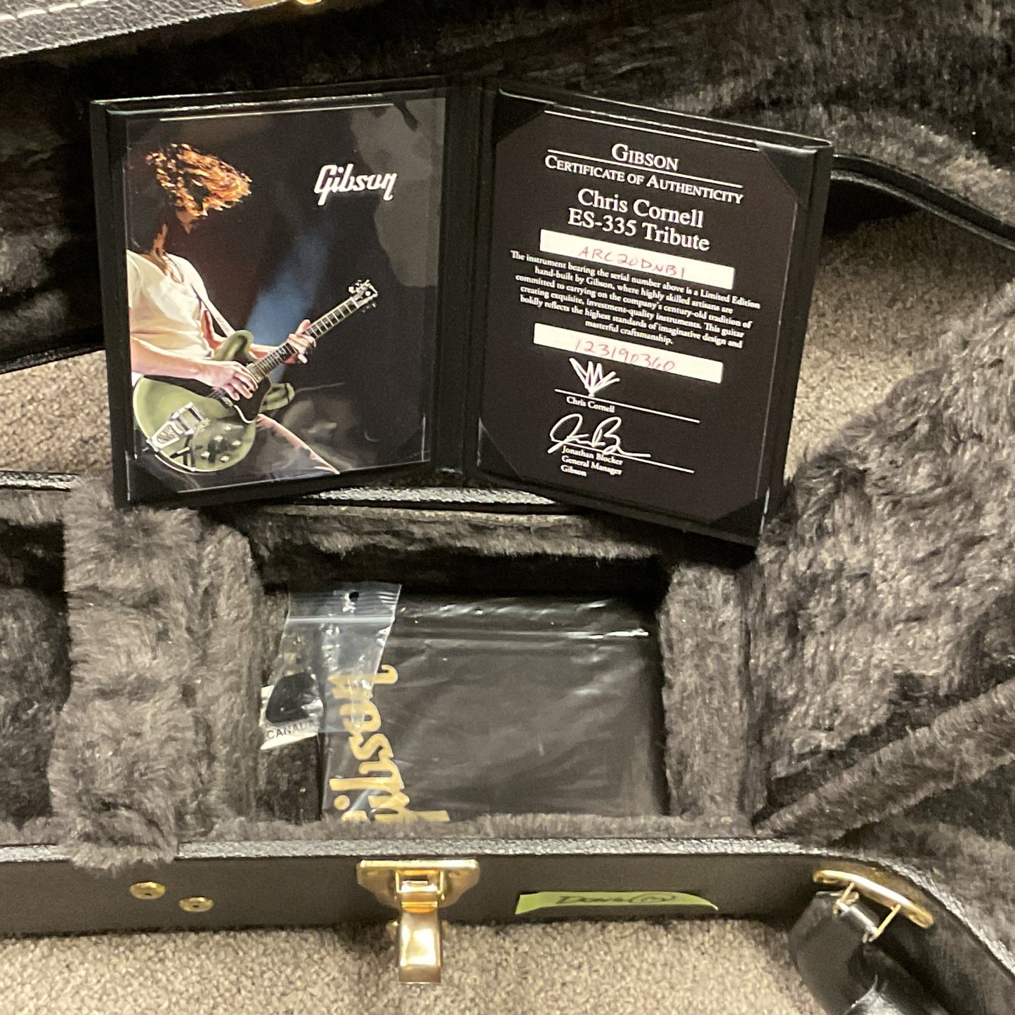 2019 Gibson ES-335 Chris Cornell Tribute Green 192 of 250