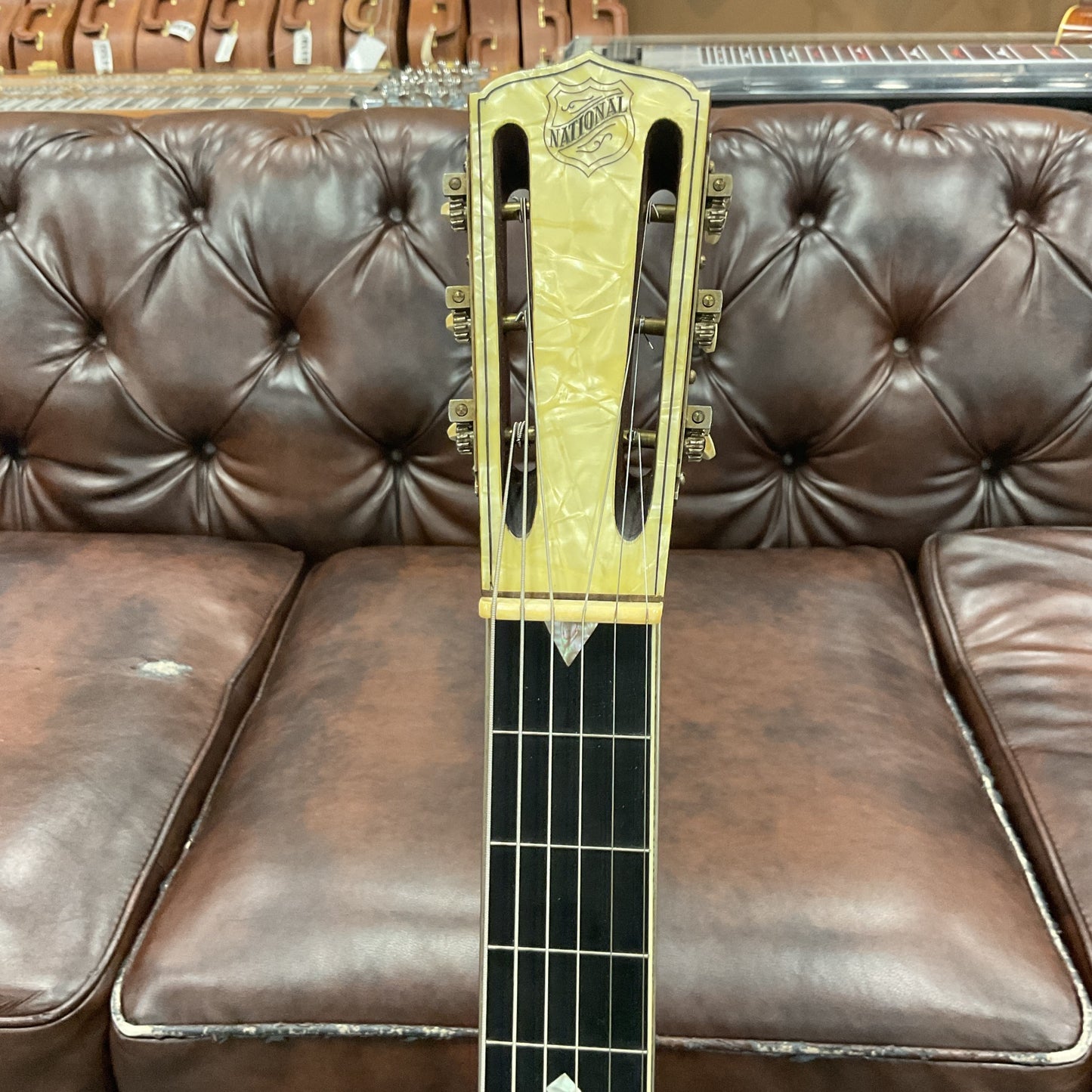 Used National Tricone Squareneck Chrome